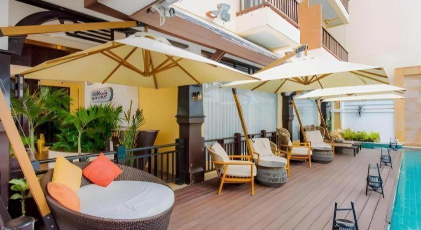Sarita Chalet & Spa Hotel - Sha Extra Plus Bãi biển Jomtien Ngoại thất bức ảnh